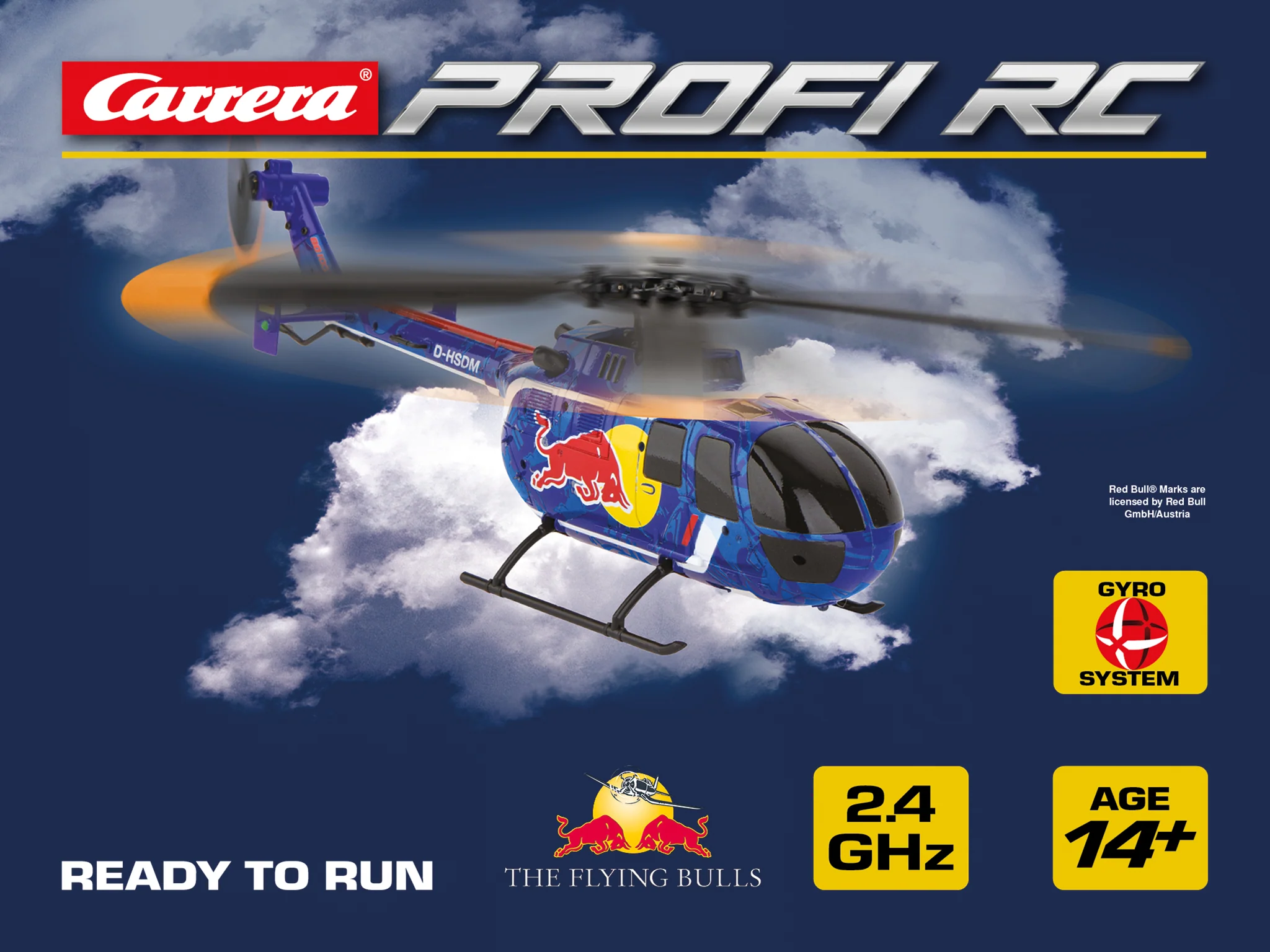 2,4GHz Red Bull BO 105 C - Carrera Profi RC - Image 8