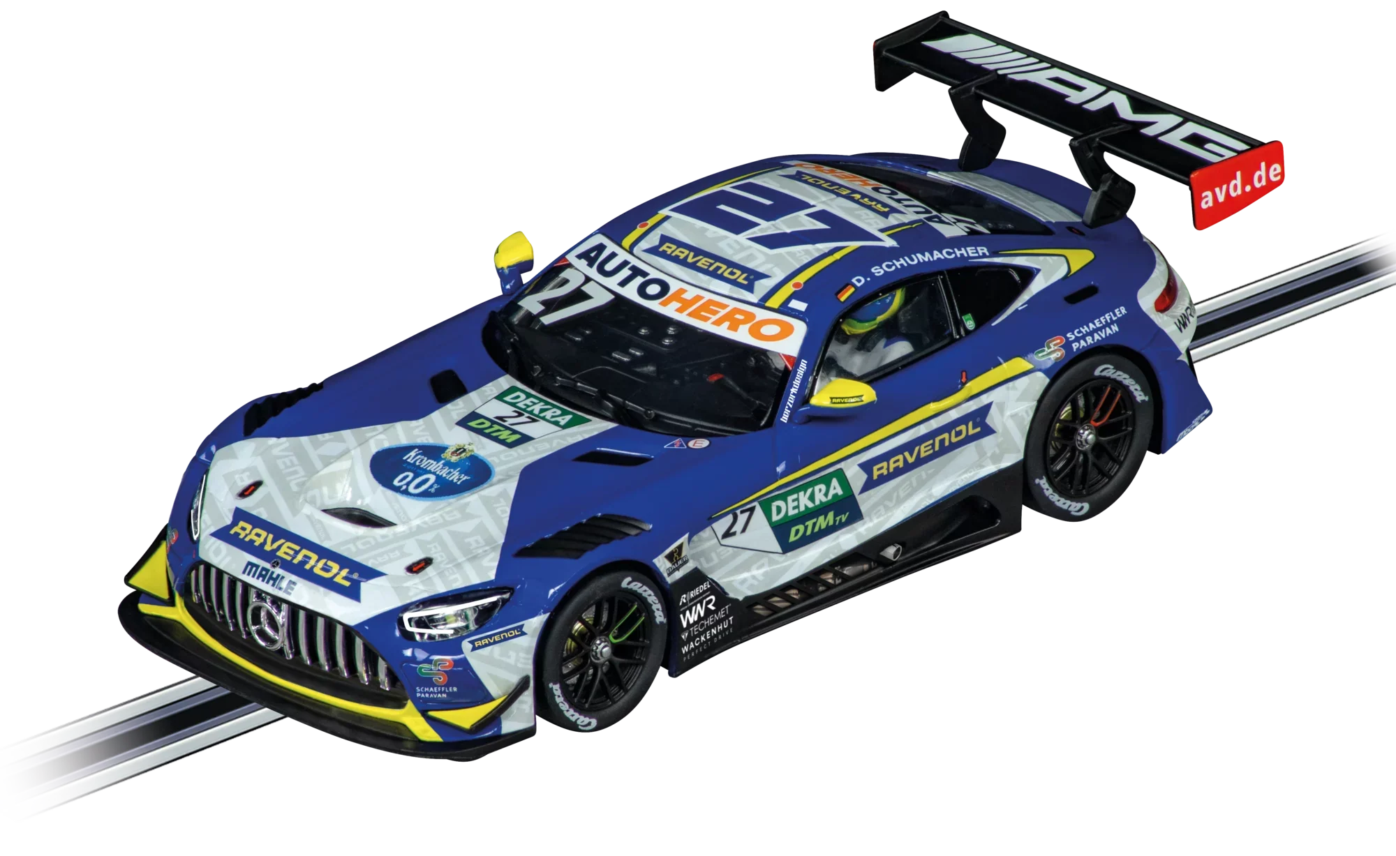Mercedes-AMG GT3 Evo "Mercedes-AMG Team Winward D.Schumacher, No.27" DTM 2022