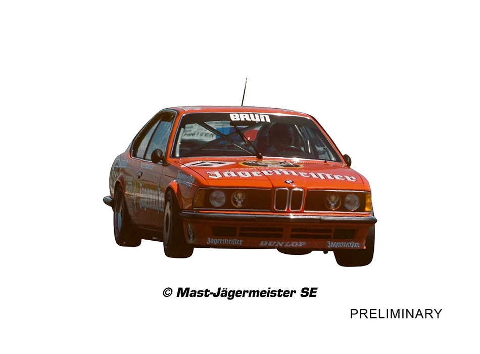 BMW 635 CSI "Jägermeister, H.J.Stuck, No.6" Gruppe A, 1984