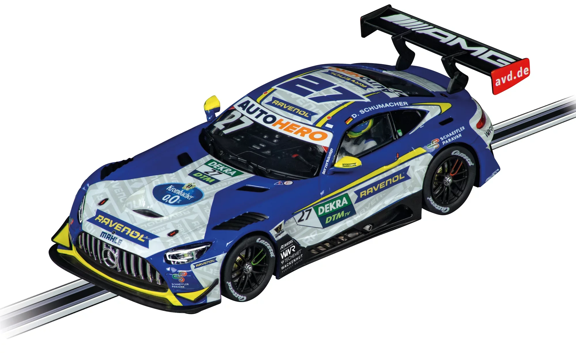Mercedes-AMG GT3 Evo "Mercedes-AMG Team Winward D.Schumacher, No.27" DTM 2022