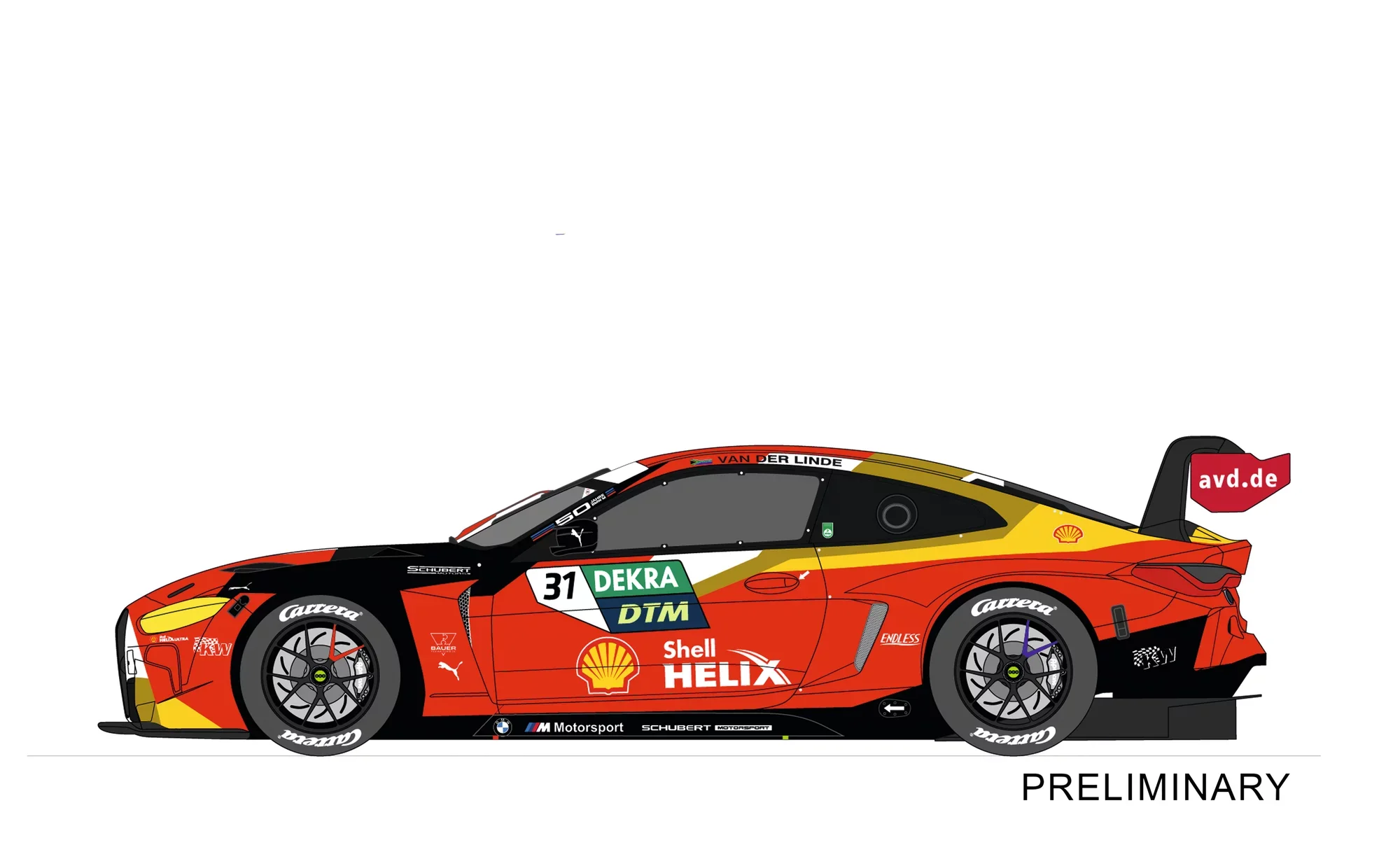 BMW M4 GT3 „Schubert Motorsport, No.31“ - Image 2