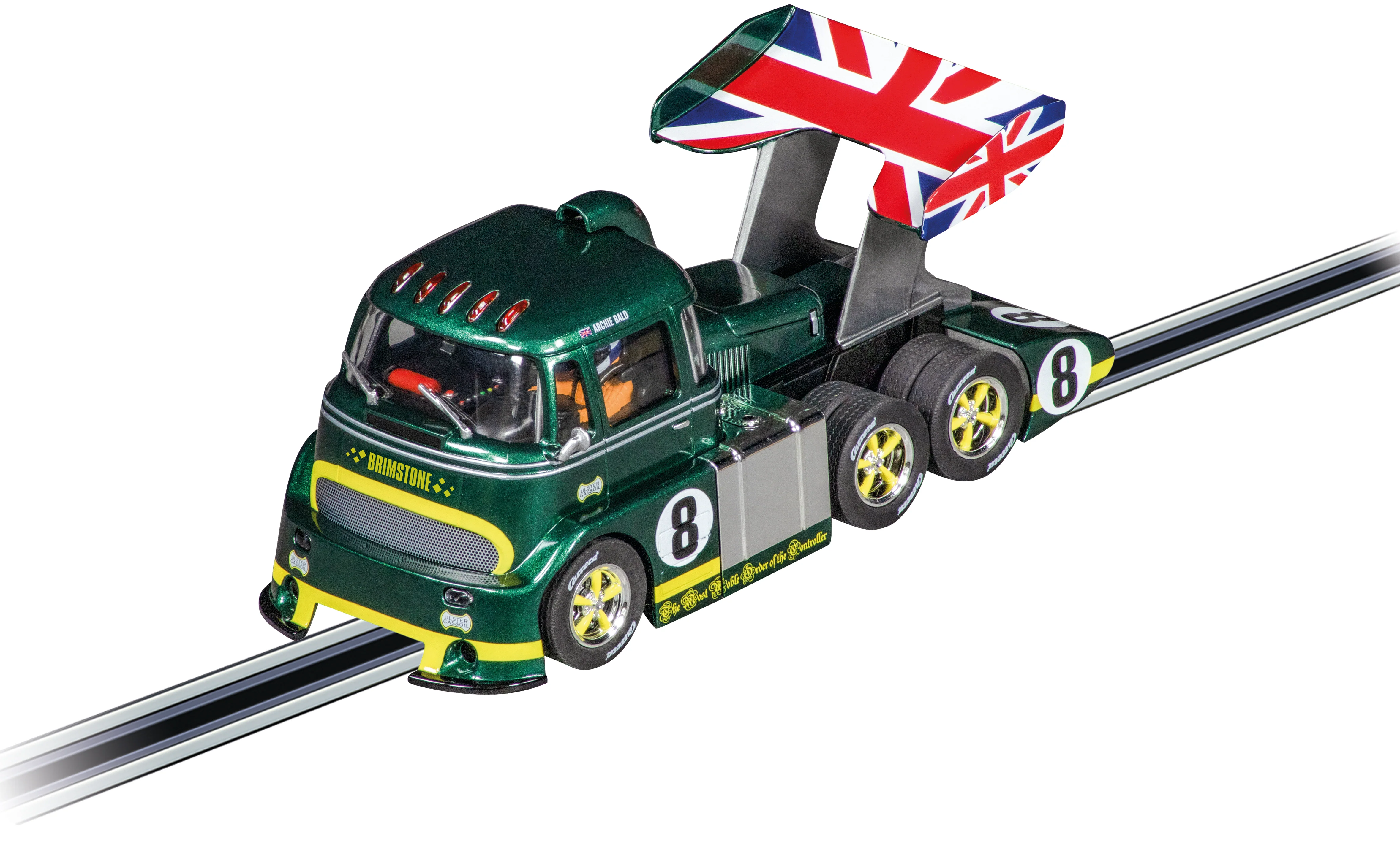 Racetruck Cabover "British Racing Green, No.8" - Image 2