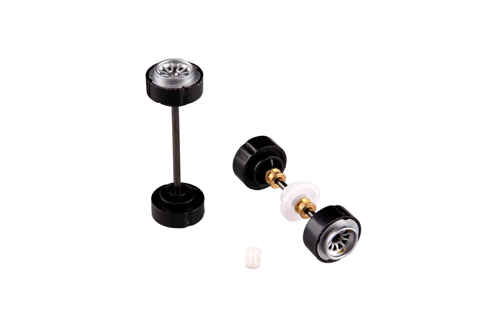 Front axles and rear axles for 27496, 27497, 30734, 30735