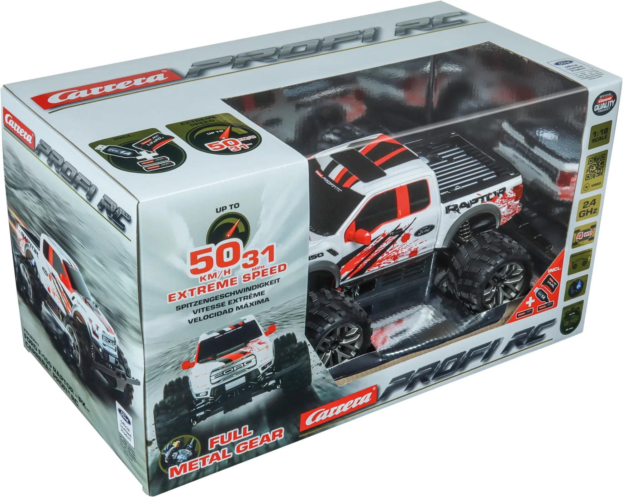 2,4GHz Ford F-150 Raptor -PX- Carrera Profi RC - Image 5