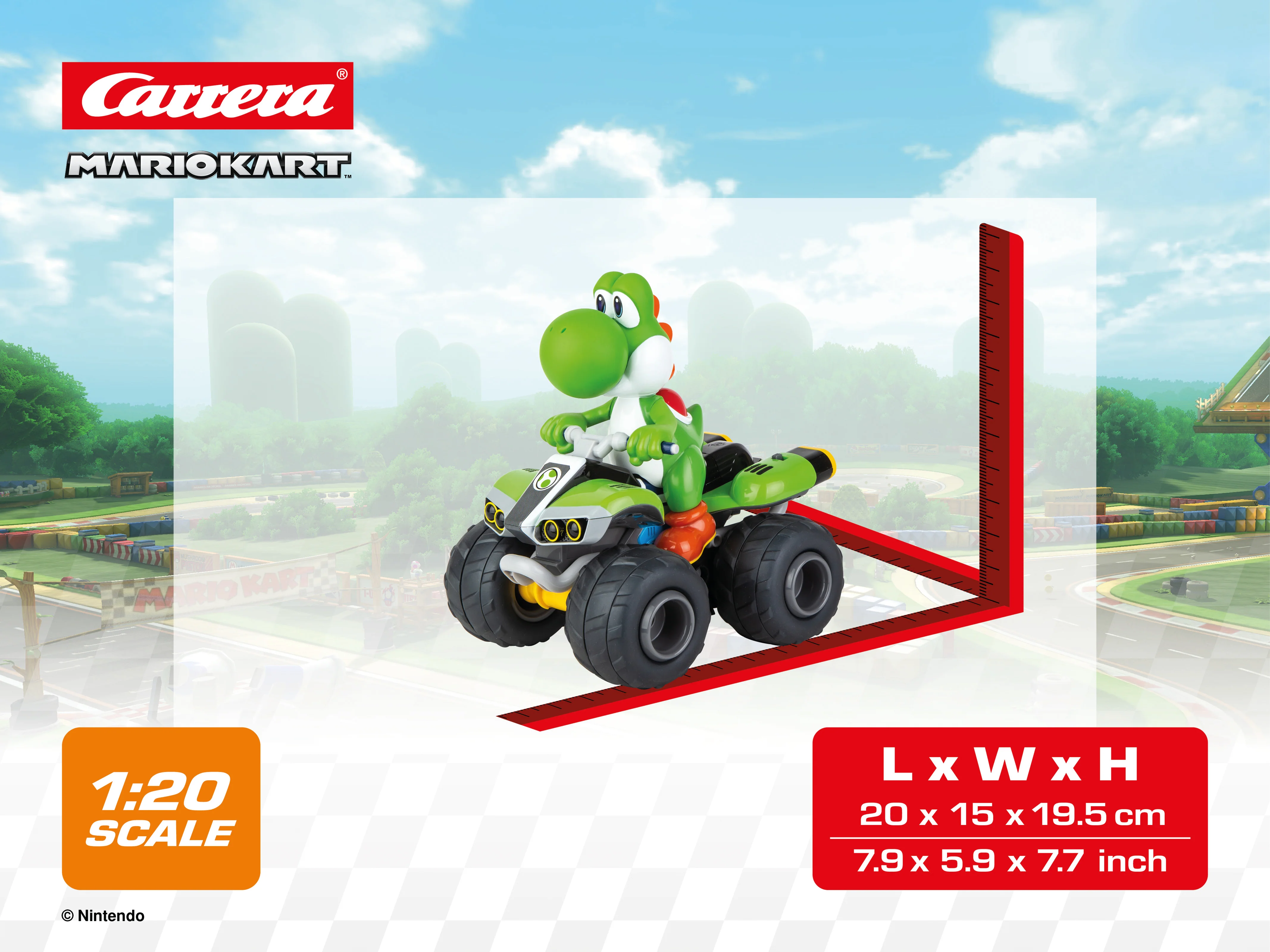 2,4GHz Mario Kart™, Yoshi - Quad - Image 6