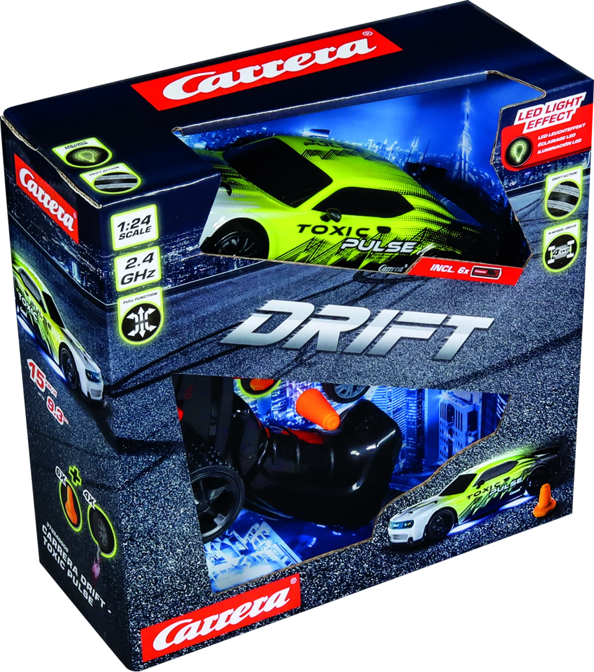 2,4GHz Carrera Drift - Toxic Pulse