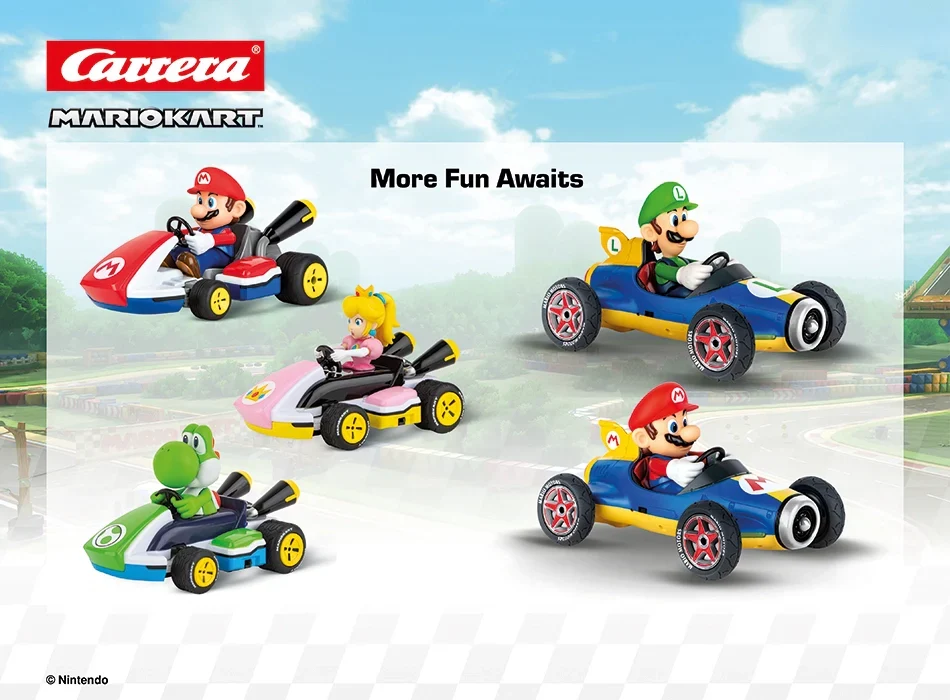 2,4GHz Mario Kart™ Race Kart 1:32, Mario - Image 5