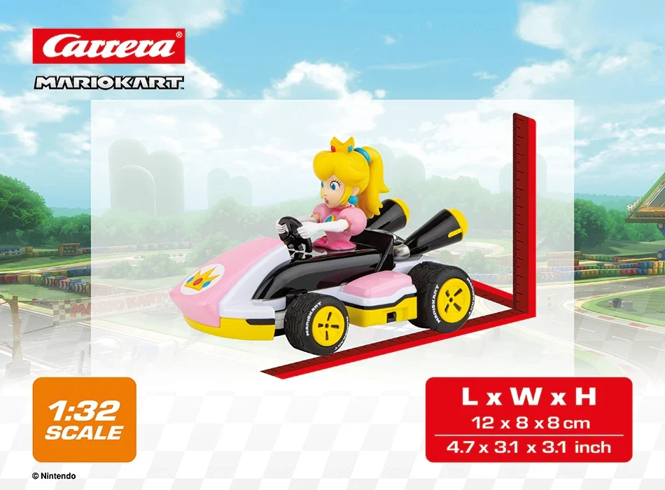 2,4GHz Mario Kart™ Race Kart 1:32, Peach - Image 17