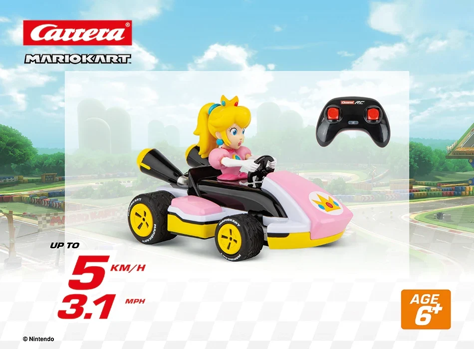 2,4GHz Mario Kart™ Race Kart 1:32, Peach - Image 20