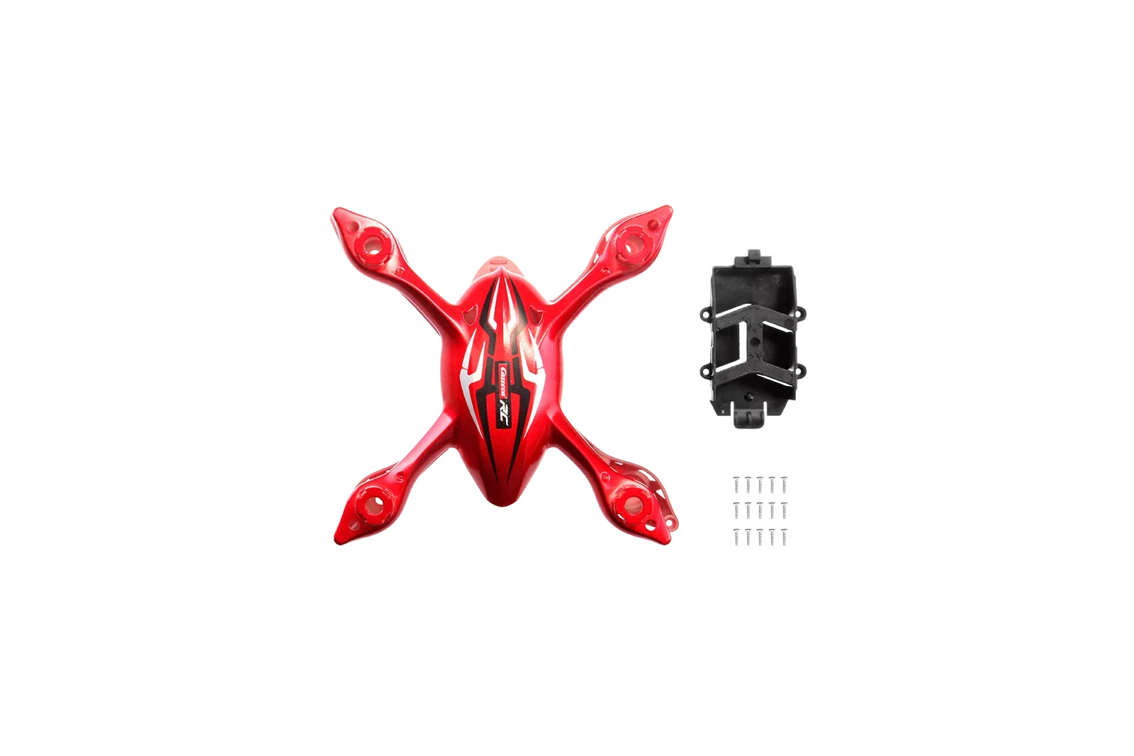 Chassis with screws Battery holder and Foam rubber Landing pads for Quadrocopter RC Video ONE 503003