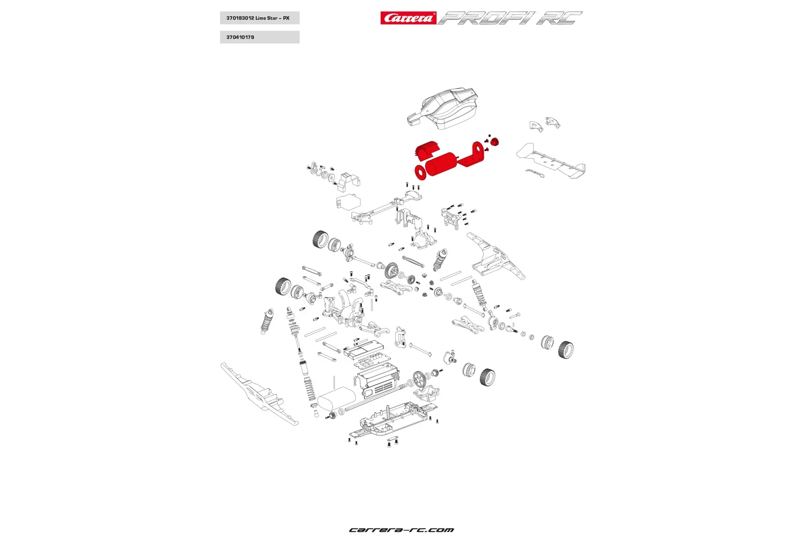 engine + Pinion - Profi RC - Image 2