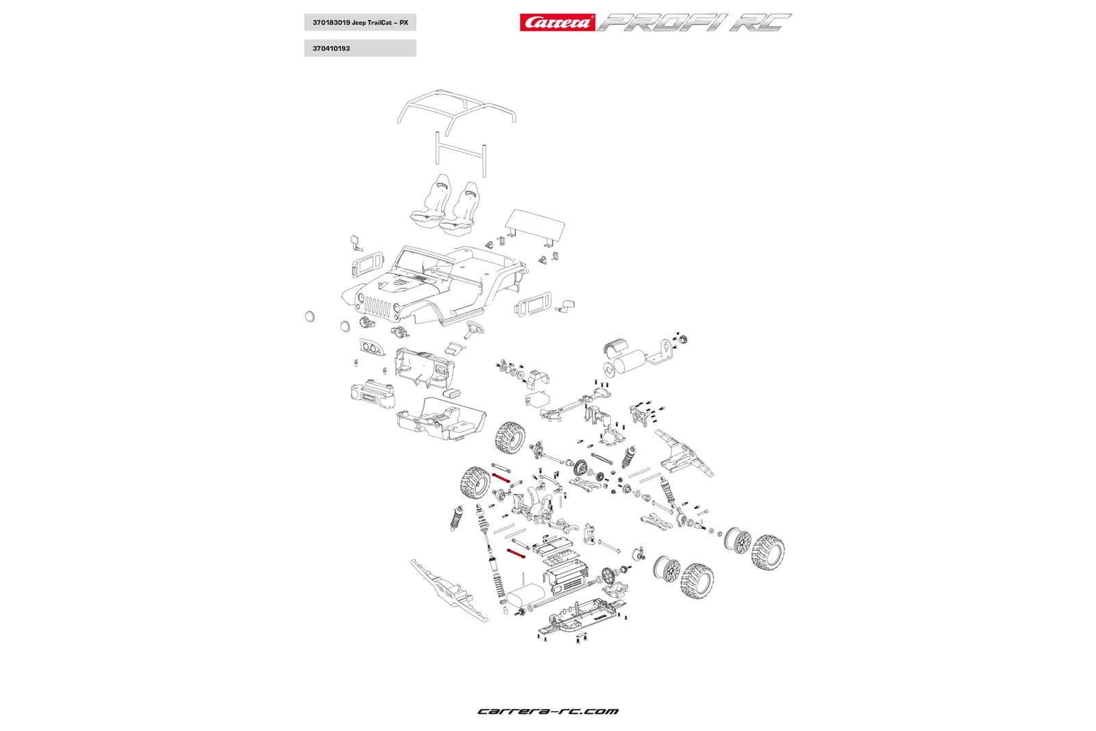 Track rods Steering 2 pcs. - Profi RC - Image 2