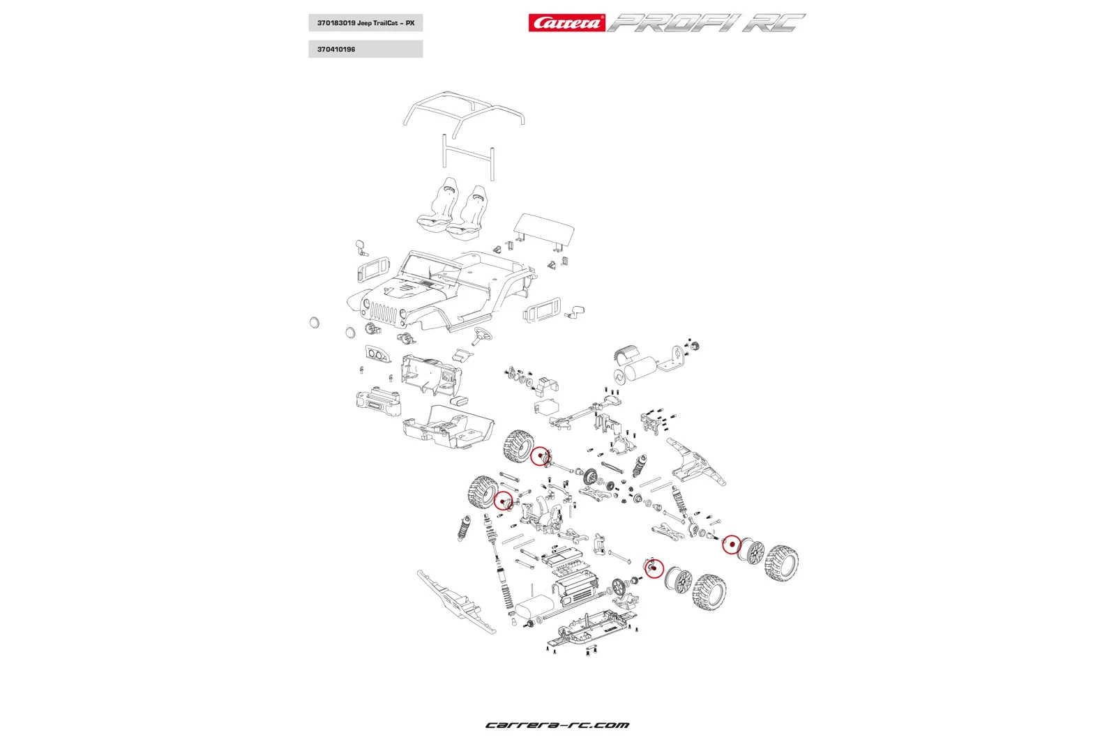 Wheel nuts 4 pcs. - Profi RC - Image 2