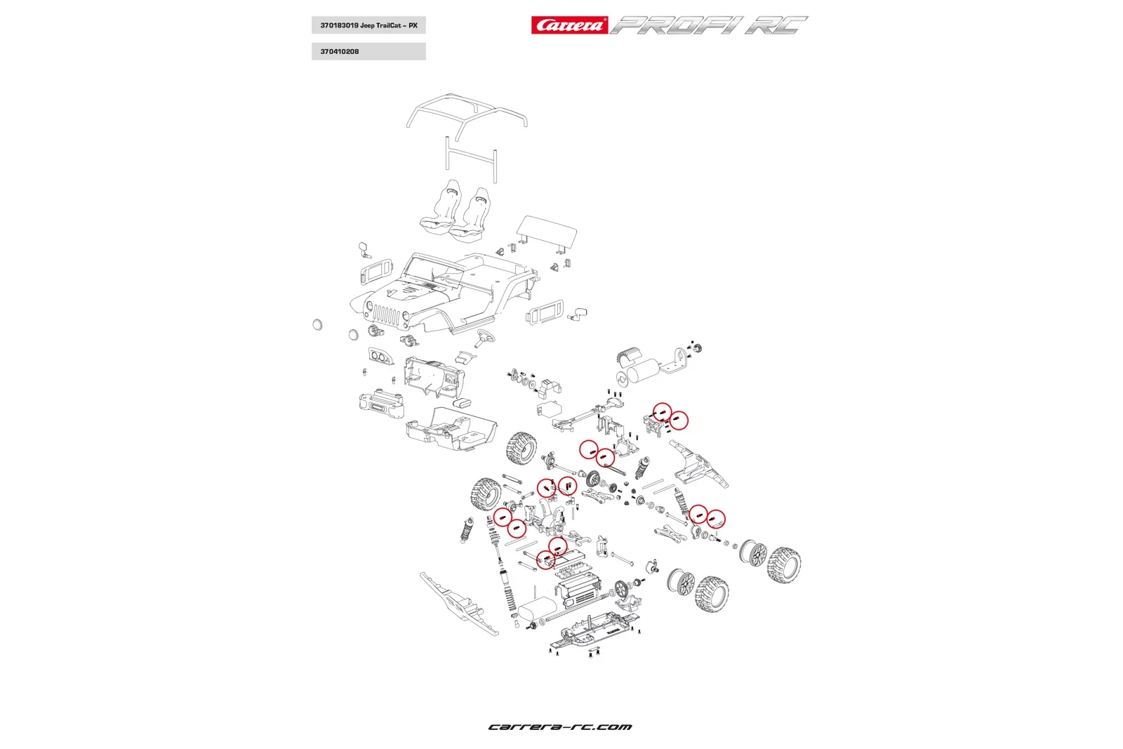 Ball-head screws - Profi RC - Image 2