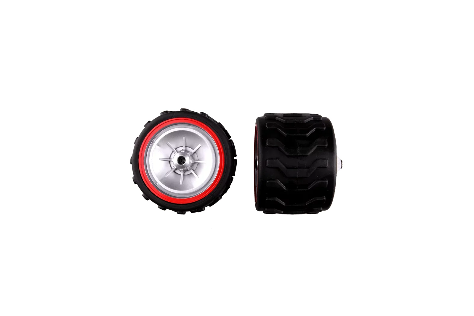 2 front wheels with rims & Wheel suspension for Power Hunter (142020)