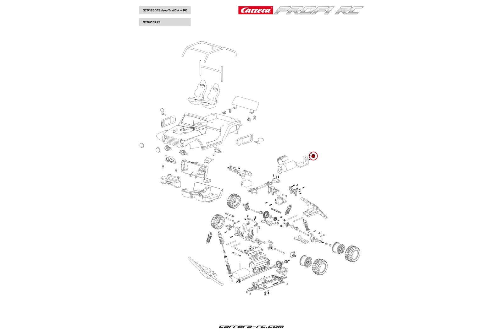 Main gear / pinion - Profi RC
