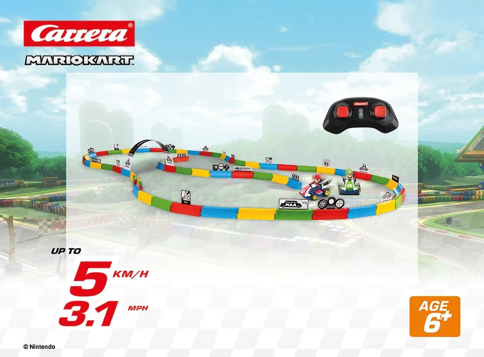 2,4GHz Mario Kart™ Tabletop Racing Set - Mario & Luigi - Image 10