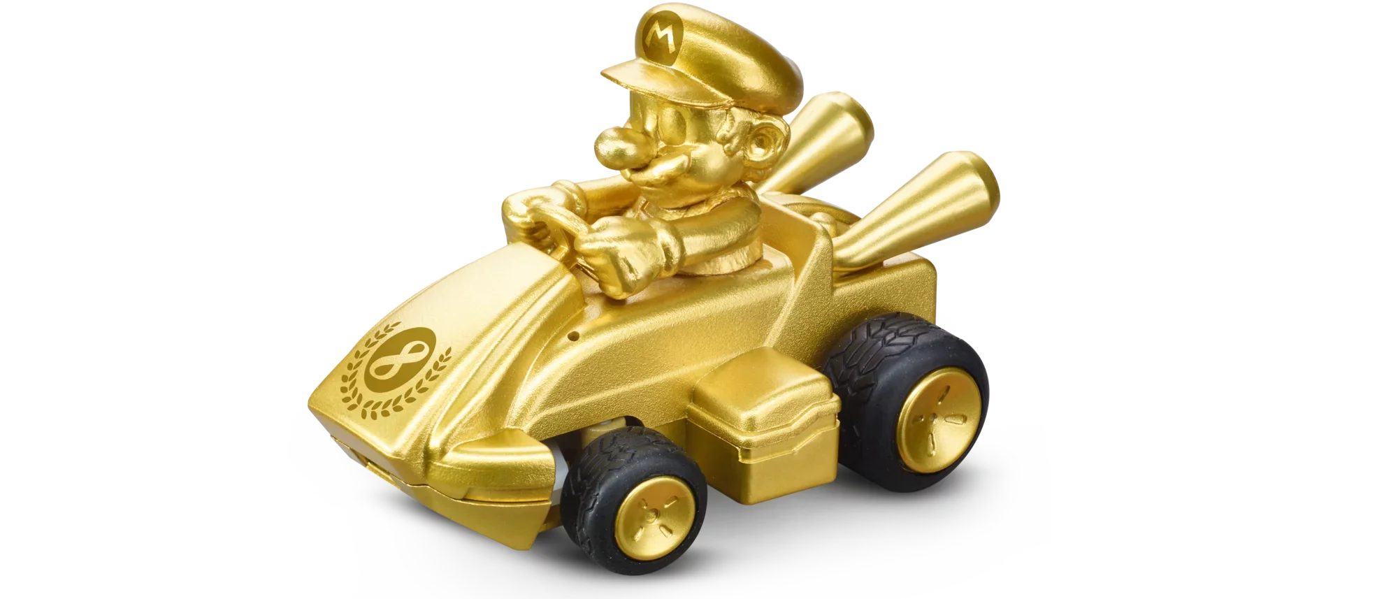 2,4GHz Mario Kart(TM) Mini RC, Mario - Gold (Paperbox) - Image 3