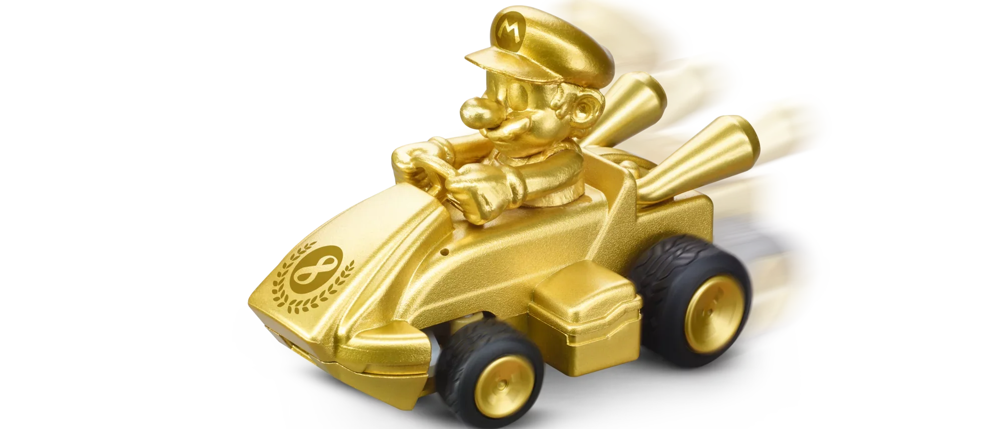 2,4GHz Mario Kart(TM) Mini RC, Mario - Gold (Paperbox) - Image 4
