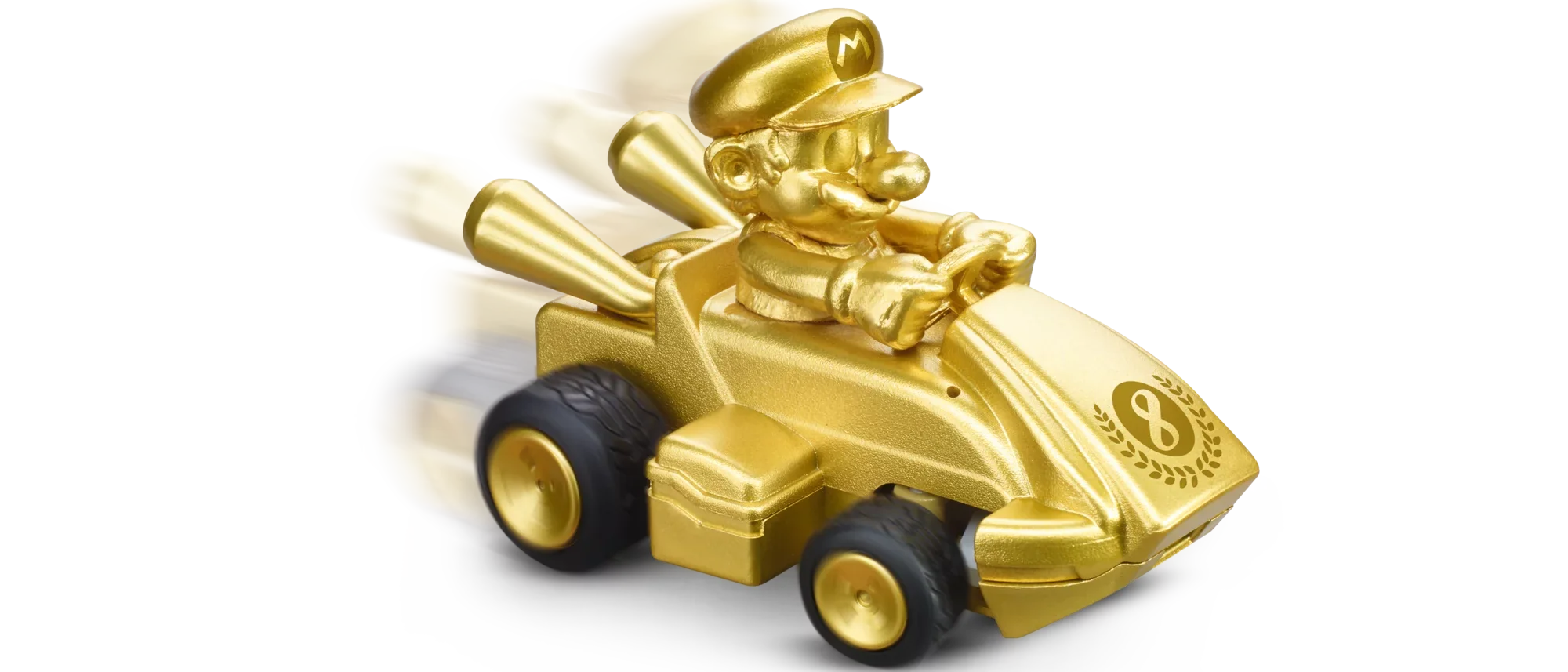 2,4GHz Mario Kart(TM) Mini RC, Mario - Gold (Paperbox) - Image 9