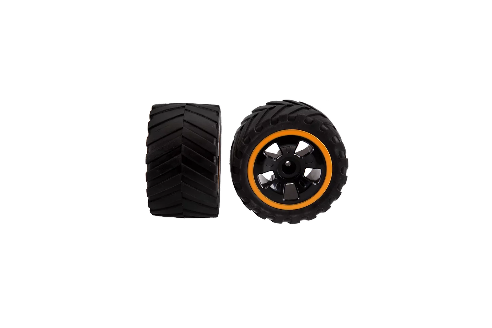 2 rear wheels incl. 2 screws