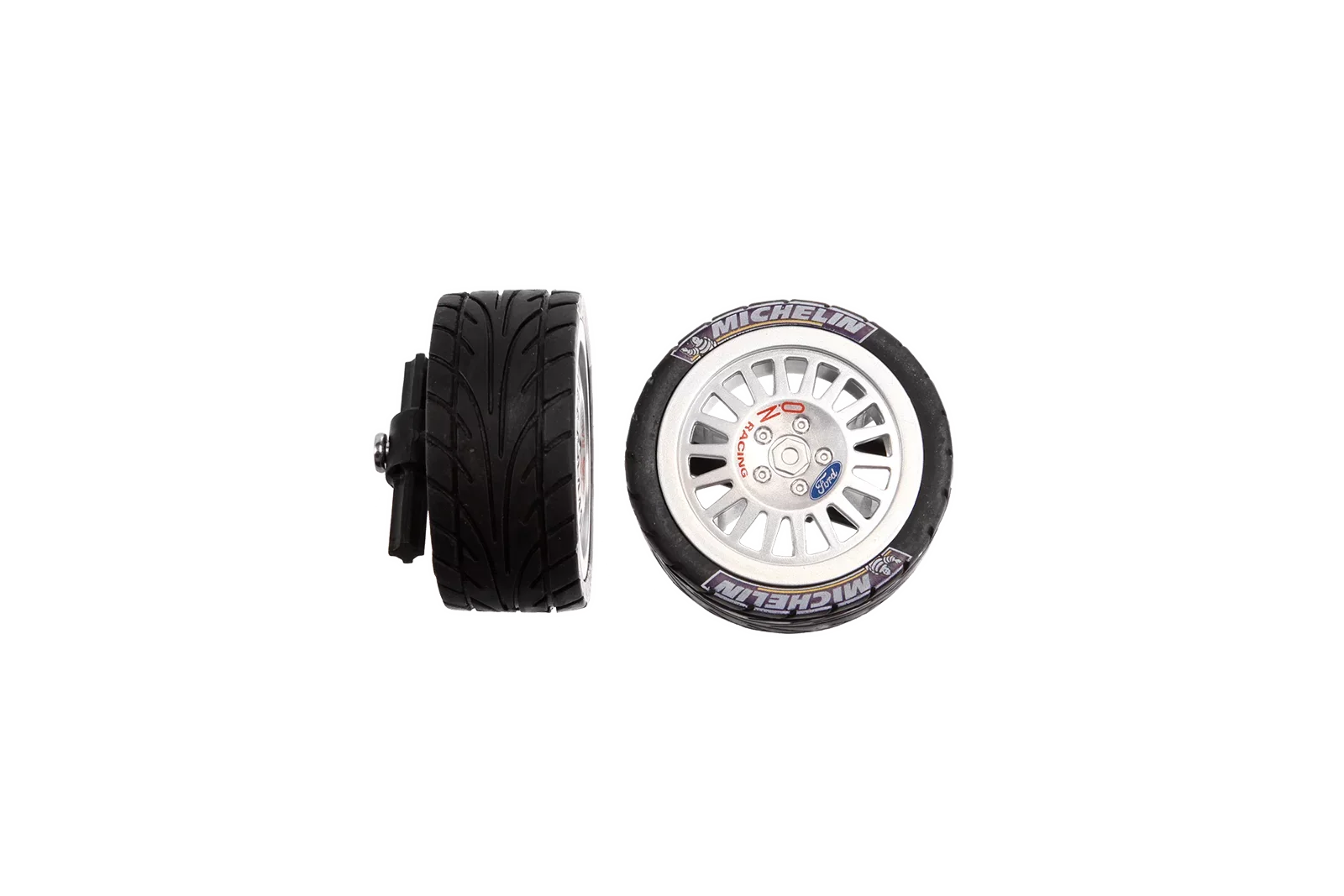 2 front wheels with rims & Wheel suspension for Ford Fiesta WRC (162017)
