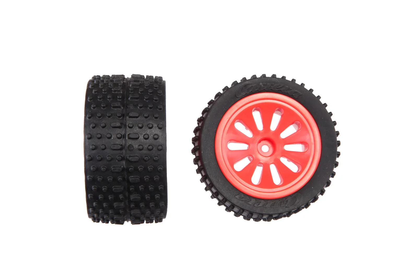 2 rear tyres with wheel rims for Neon Racer II (201052), Neon Racer II (201052)