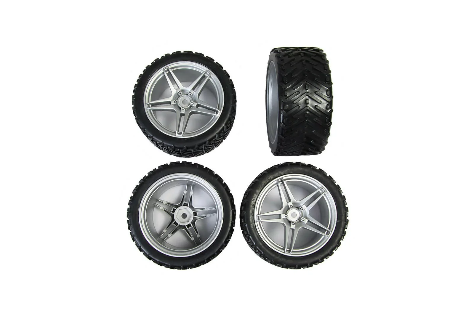 4 Tire tuning with wheel rims for VW Touareg (120001)