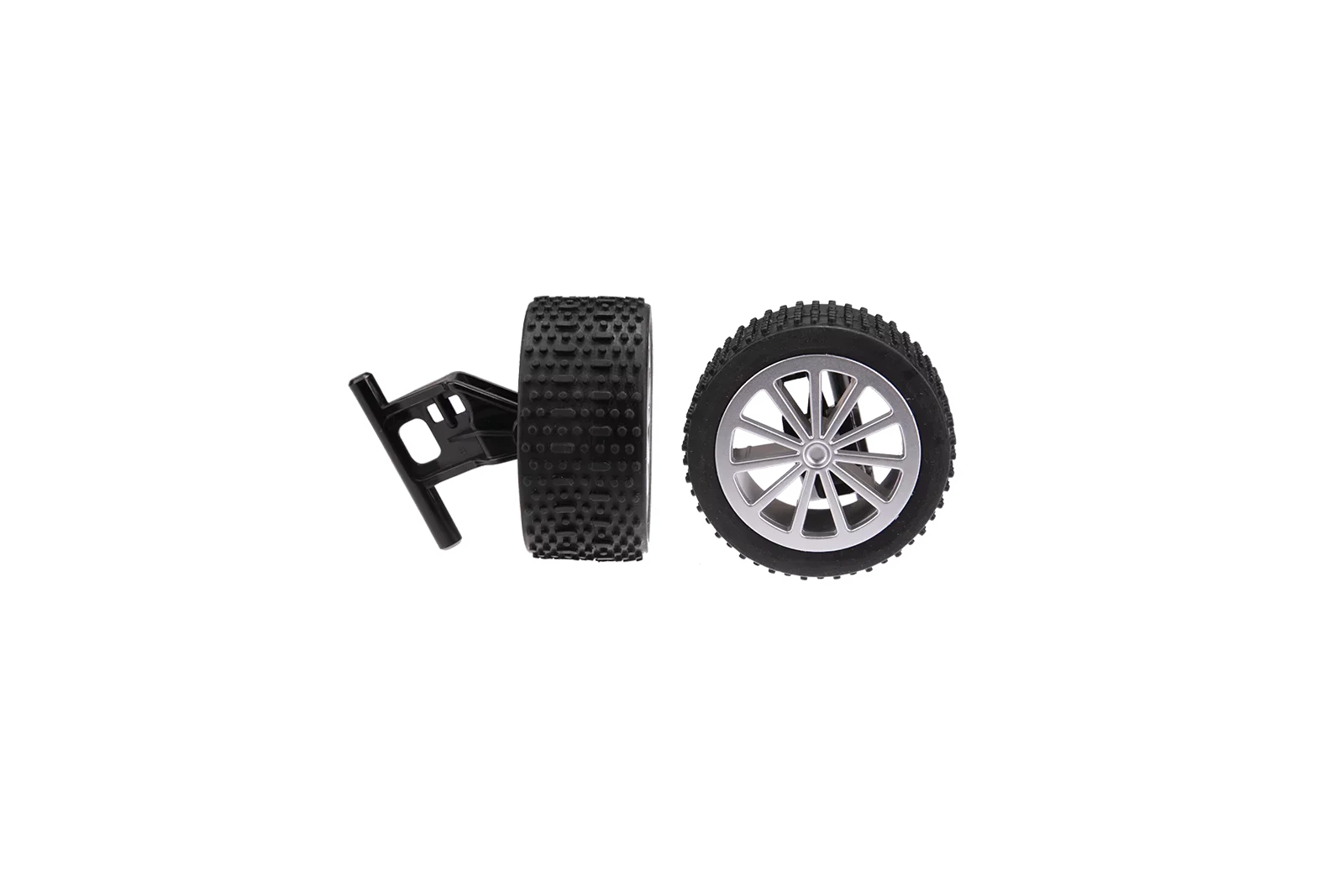 2 front wheels with rims + Wheel suspension for 160112 160120 160115