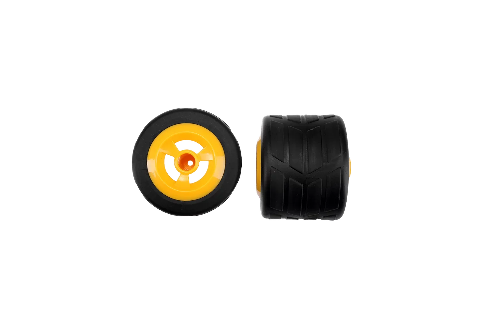 2 rear tyres with wheel rims Herstellungs code 1515 and später for 162060 Yoshi162061