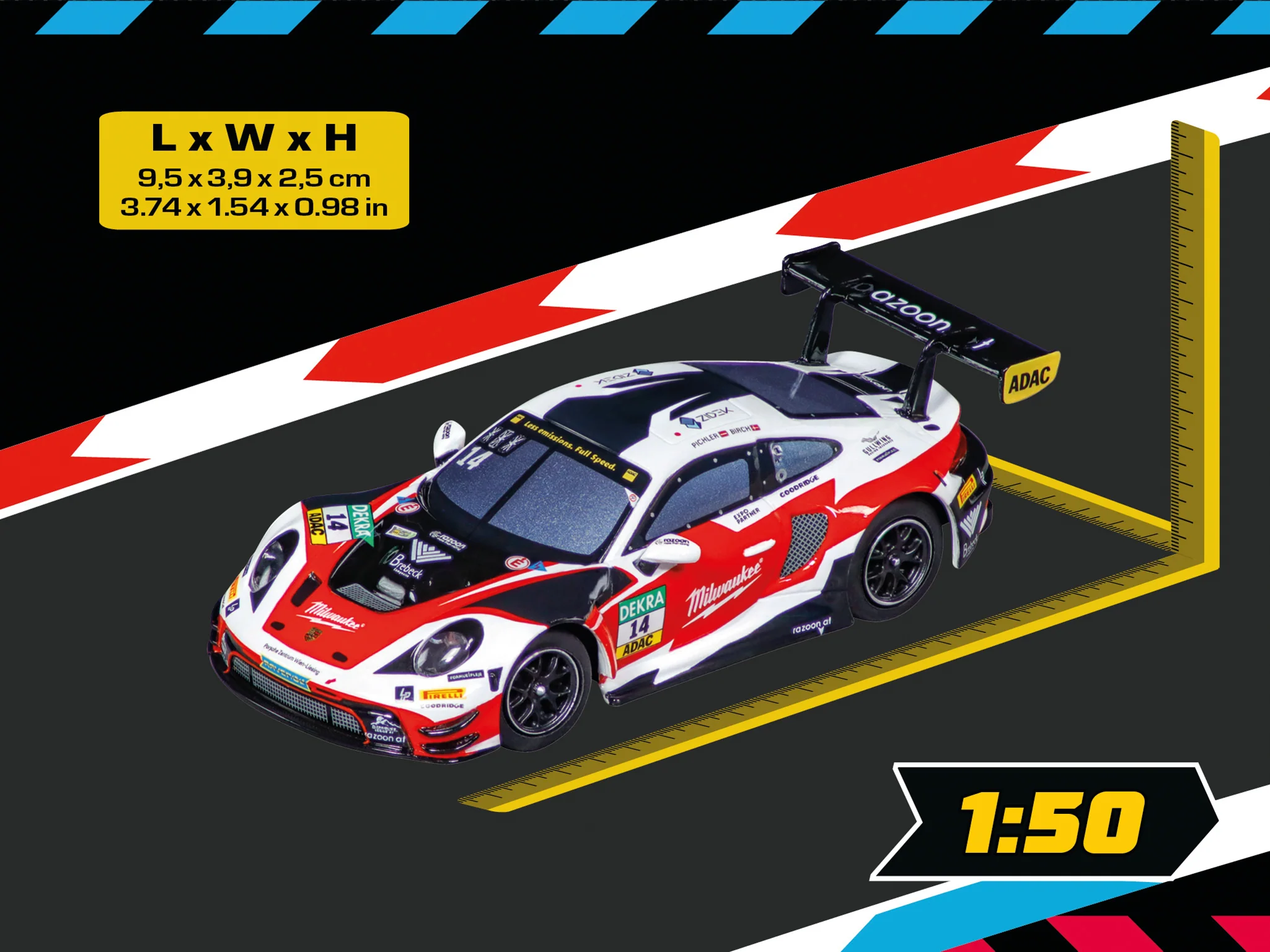 Porsche 911 GT3 R "Razoon – more than racing, No.14" - Image 2