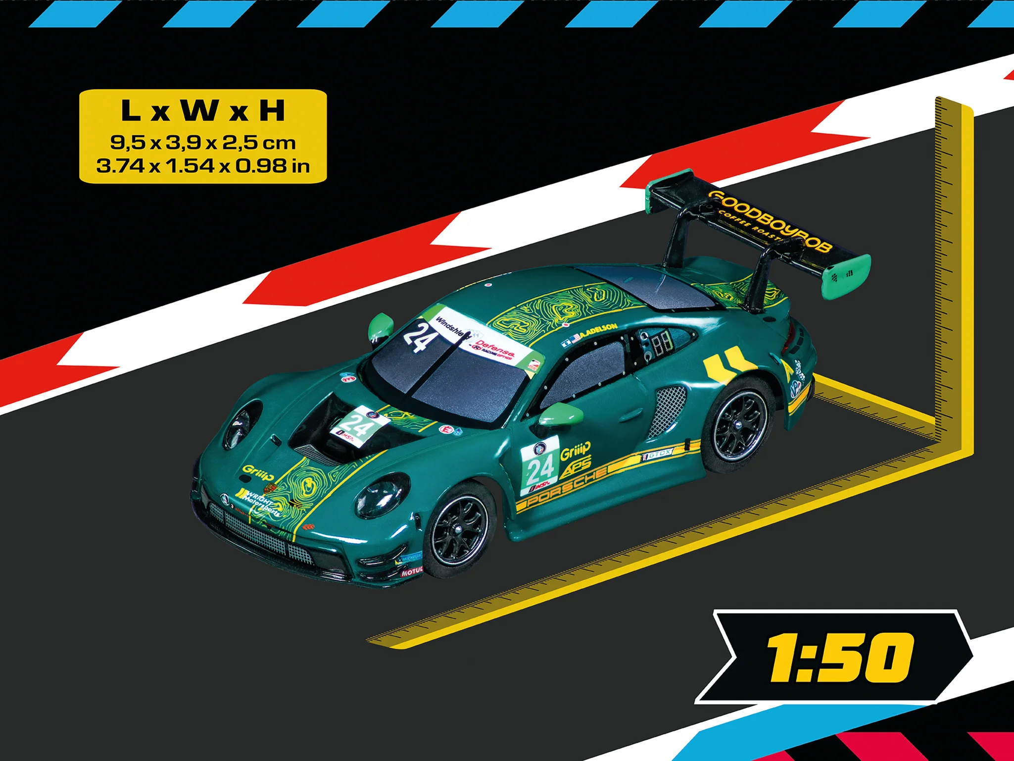 Porsche 911 GT3 R "Wright Motorsports, No.24" - Image 2